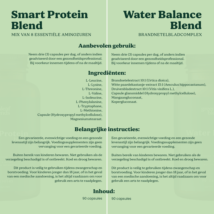 Smart Protein + Water Balance Bundle